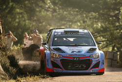 Thierry Neuville y Nicolas Gilsoul, Hyundai i20 WRC, Hyundai Motorsport