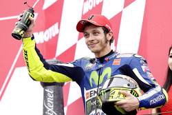 Il secondo classificato Valentino Rossi, Yamaha Factory Racing