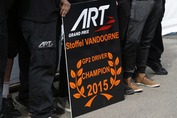 GP2-Champion 2015: Stoffel Vandoorne, ART Grand Prix