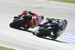 Andrea Iannone, Ducati Team en Valentino Rossi, Yamaha Factory Racing