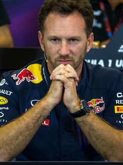 Christian Horner, Red Bull Racing Team Principal in the FIA Press Conference