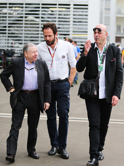 Jean Todt, FIA-Präsident, undMatteo Bonciani, FIA-Pressesprecher