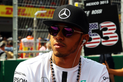 Lewis Hamilton, Mercedes AMG F1, bei der Fahrerparade