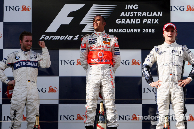 Australië 2008: Het eerste podium