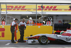 Alfonso Celis Jr., ART Grand Prix sulla griglia di partenza