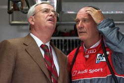 VAG voorzitter Martin Winterkorn en Dr. Wolfgang Ullrich