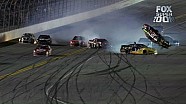Clint Bowyer Barrel Rolls on Final Lap - Budweiser Duel 2 - 2014 NASCAR Sprint Cup Clint Bowyer Barrel Rolls on Final Lap - Budweiser Duel 2 - 2014 NASCAR Sprint Cup