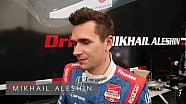 Mikhail Aleshin recaps his first practice session at Long Beach. Mikhail Aleshin recaps his first practice session at Long Beach.