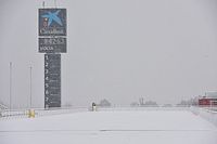 GALERIA:  O dia impratic&aacute;vel de testes da F1