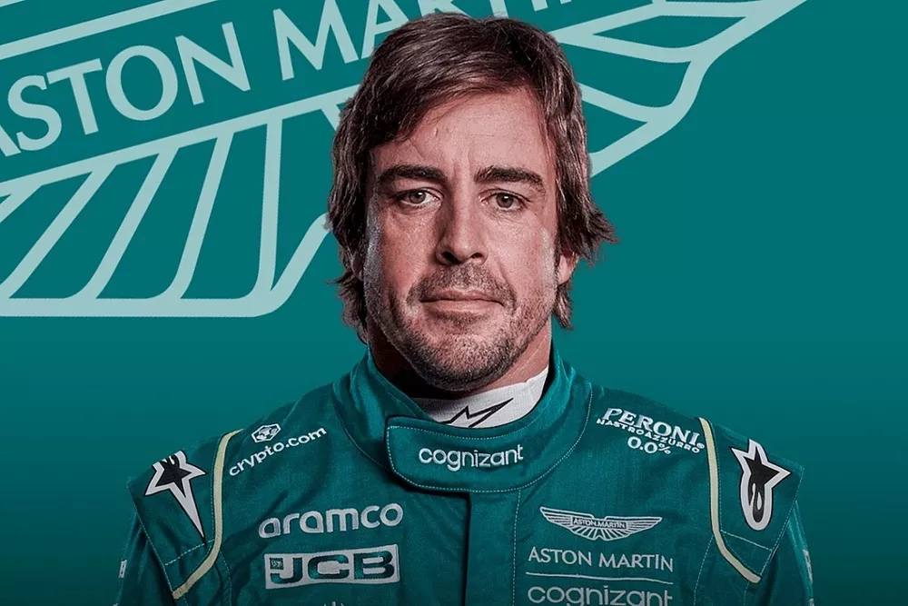 Fernando Alonso, en Aston Martin 2023