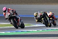 Espargaró: "Me asusté porque pensé que me moría por el calor que transmite la moto"