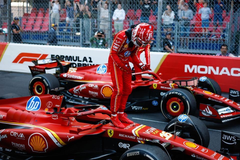 （日本未発売）F1 フェラーリ　シャルルルクレール.2021年モナコGP1:5 日本未発売）F1 フェラーリ シャルルルクレール.2021年モナコGP1