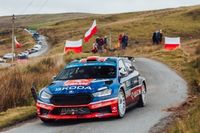 Marczyk na podium Rali Ceredigion