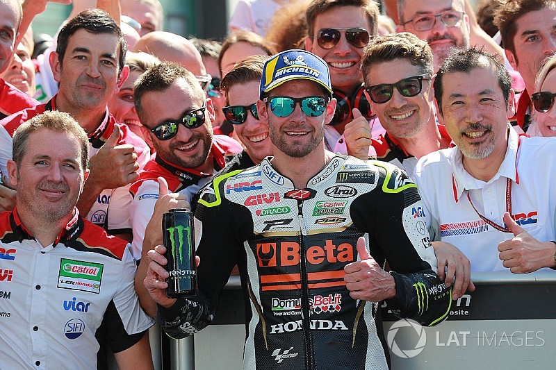 Le podium de Crutchlow, une belle récompense pour LCR