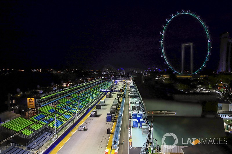 Mudança feita em chicane reduz pista em Singapura