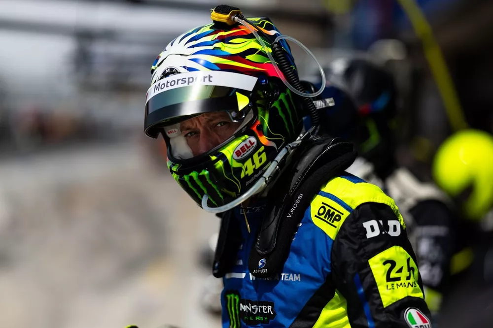 #46 Team WRT BMW M4 LMGT3: Valentino Rossi