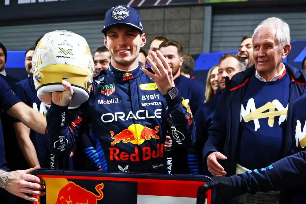 Wereldkampioen coureurs Max Verstappen, Red Bull Racing