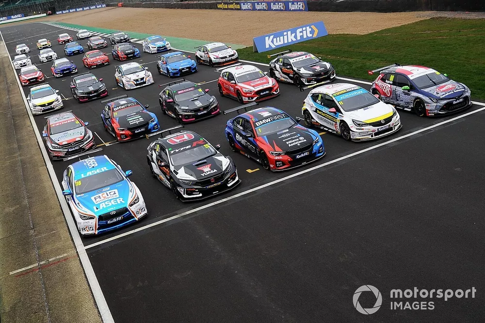 2020 BTCC contenders at the Silverstone Media Day