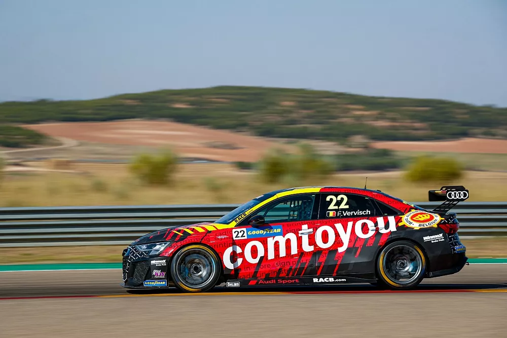 Fr&eacute;d&eacute;ric Vervisch, Comtoyou Team Audi Sport Audi RS 3 LMS