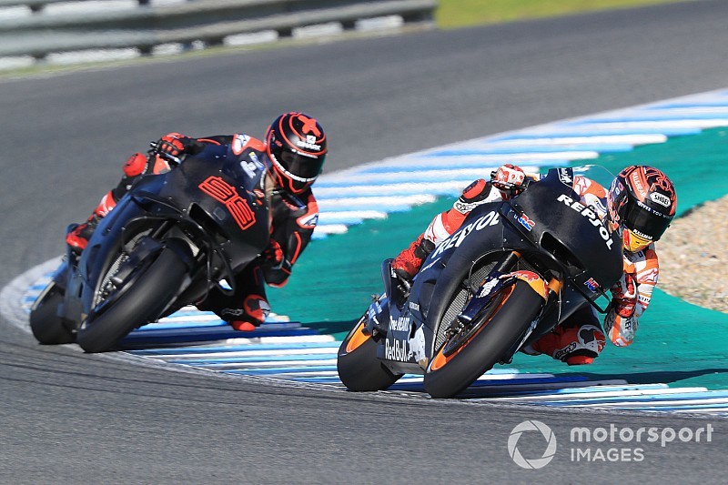 Fotogallery: la prima giornata dei test collettivi di MotoGP a Jerez
