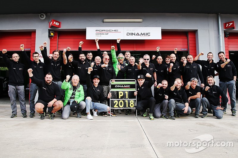 Carrera Cup Italia, Imola: Dinamic Motorsport team campione 2018!