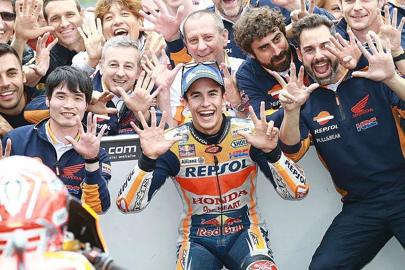Ganador, Marc M&aacute;rquez, Repsol Honda Team