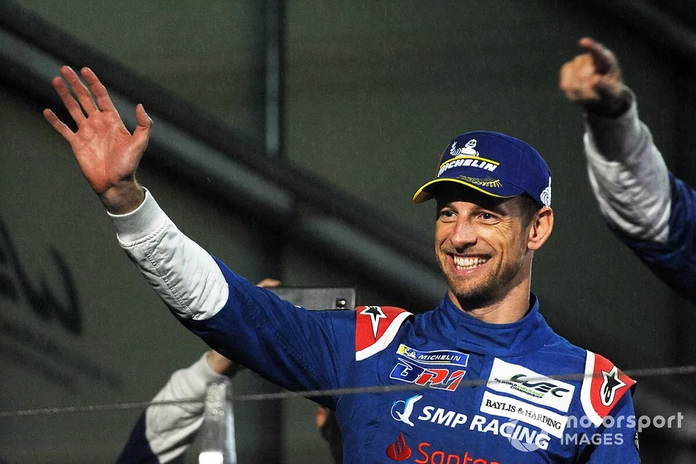 Troisi&egrave;me place : Jenson Button, SMP Racing