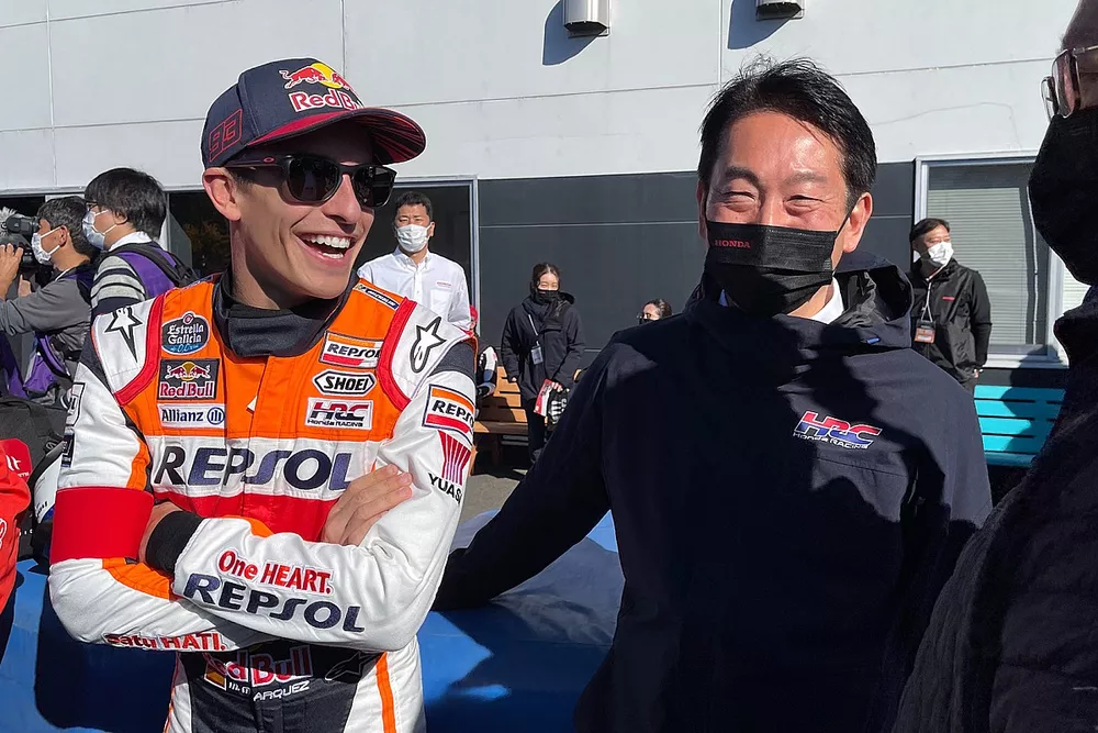 Marc Marquez e Koji Watanabe, Repsol Honda Team