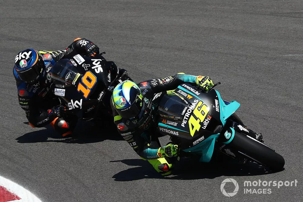 Valentino Rossi, Petronas Yamaha SRT Luca Marini, Esponsorama Racing