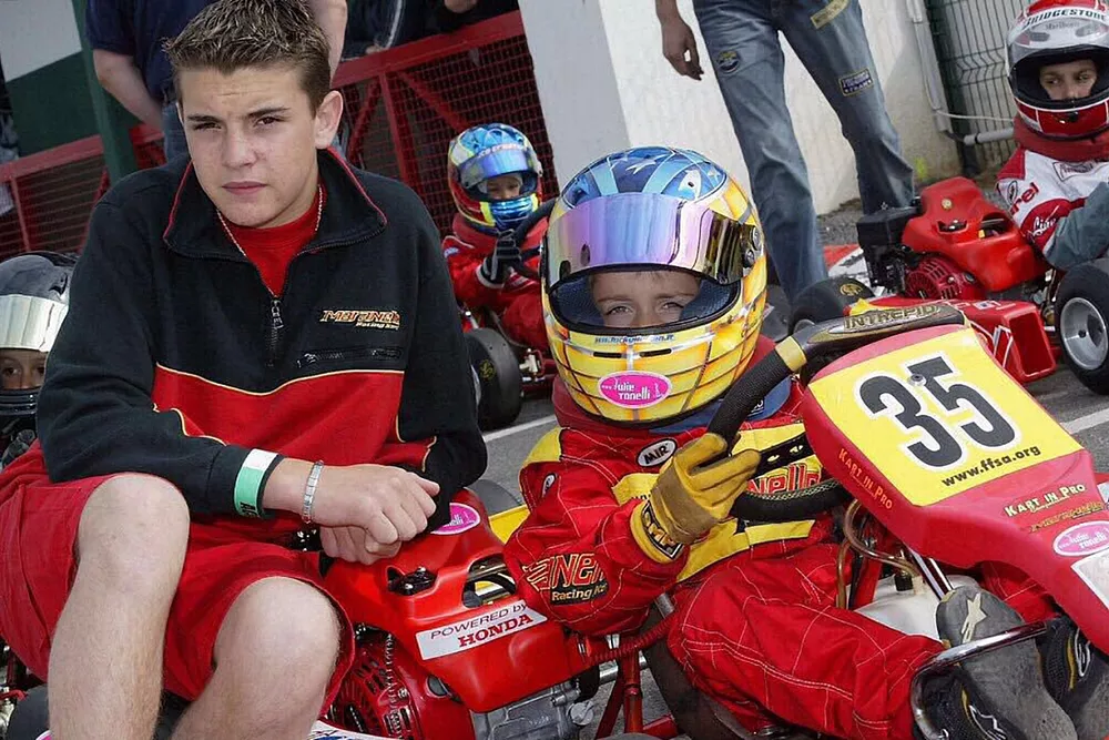 Jules Bianchi et Charles Leclerc
