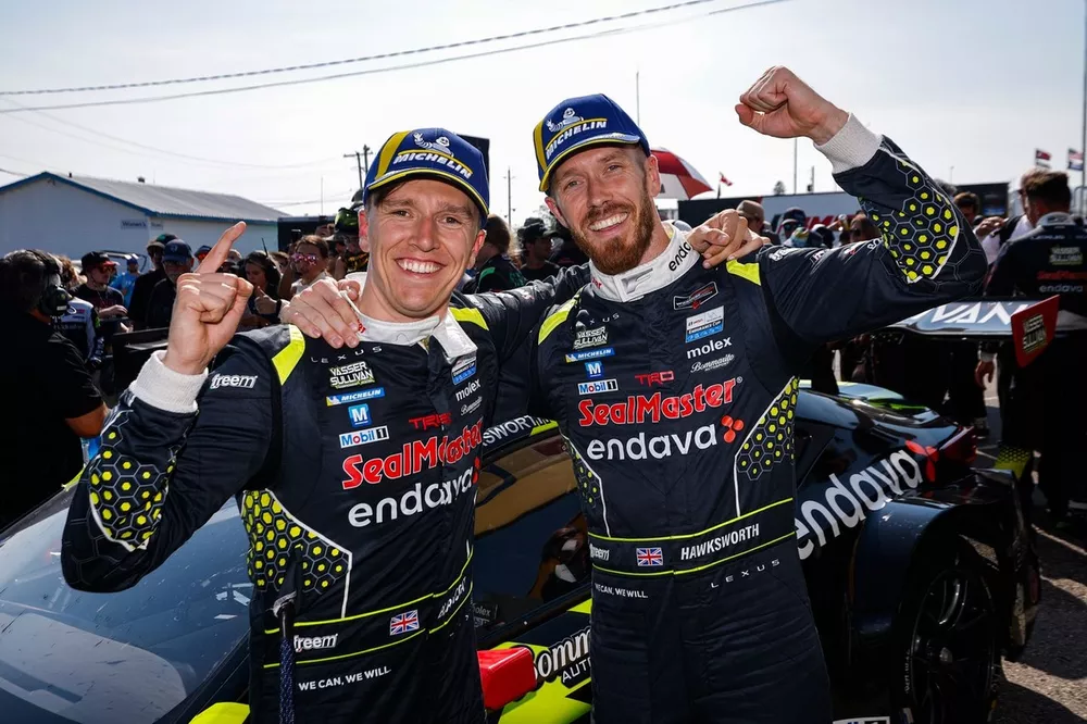 #14 Vasser Sullivan Racing Lexus RC F GT3: Jack Hawksworth, Ben Barnicoat