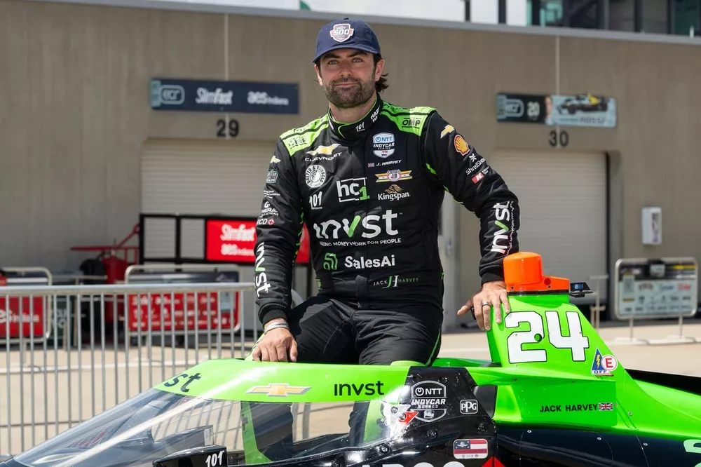 Jack Harvey, Dreyer & Reinbold Racing Chevrolet