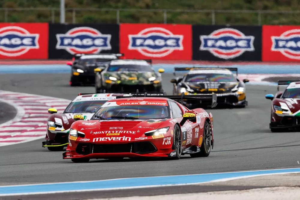 Azione in pista