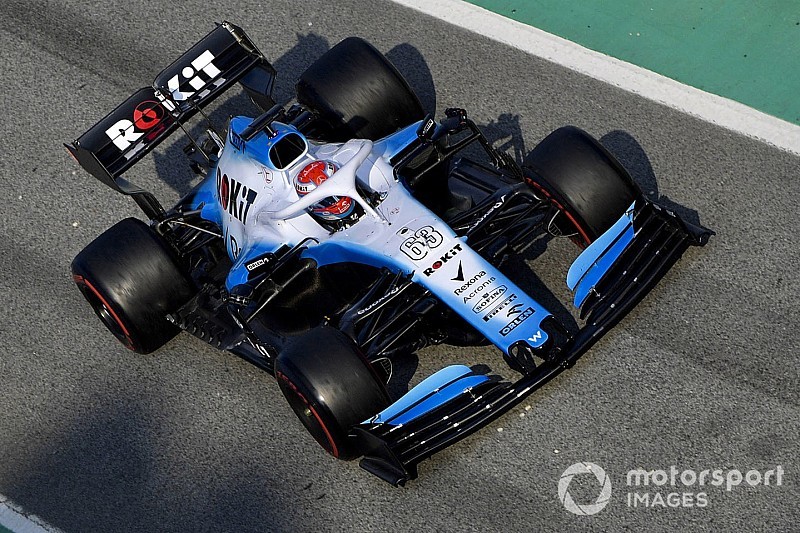 GALERI: Aksi perdana Williams FW42 di tes F1