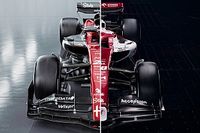 Comparación del monoplaza Alfa Romeo 2023 vs. 2022