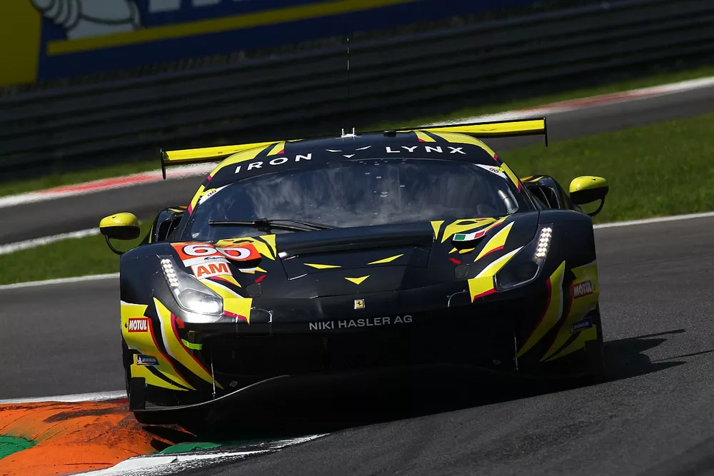 #60 Iron Lynx Ferrari 488 GTE Evo: Claudio Schiavoni, Andrea Piccini, Matteo Cressoni