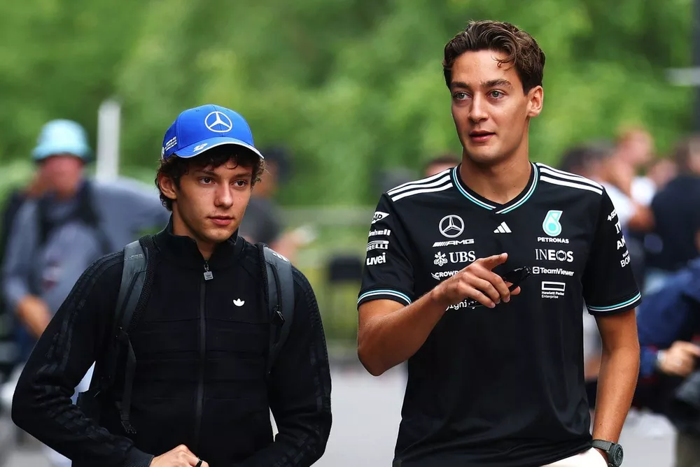 George Russell, Mercedes, Andrea Kimi Antonelli, Mercedes