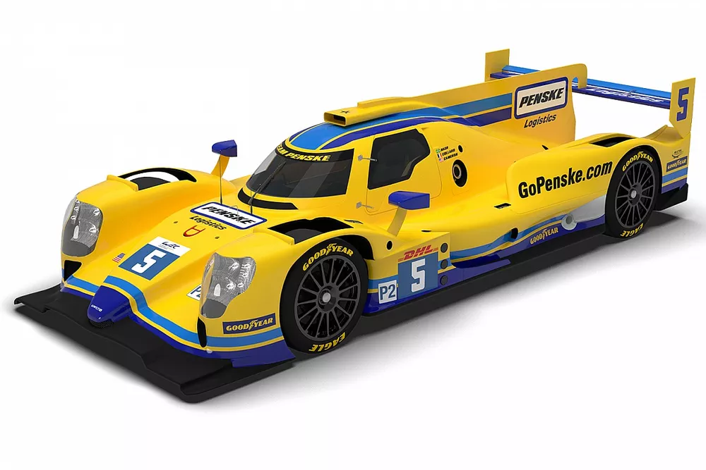 Team Penske LMP2 livery