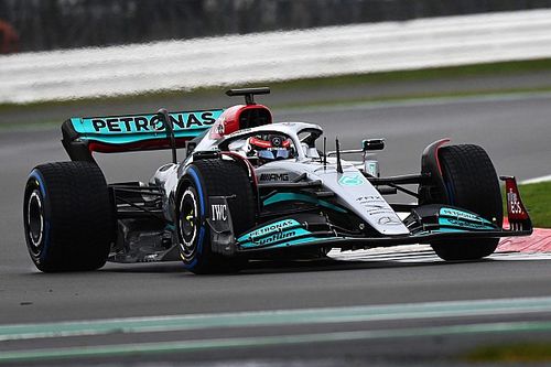 Mercedes completa el shakedown de su W13 en Silverstone