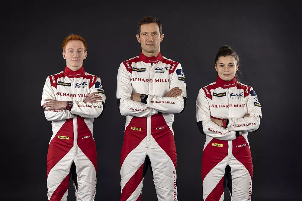 Charles Milesi, S&eacute;bastien Ogier, Lilou Wadoux, Richard Mille Racing Team