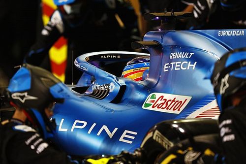 El Alpine de Alonso, sin margen de error para poder puntuar