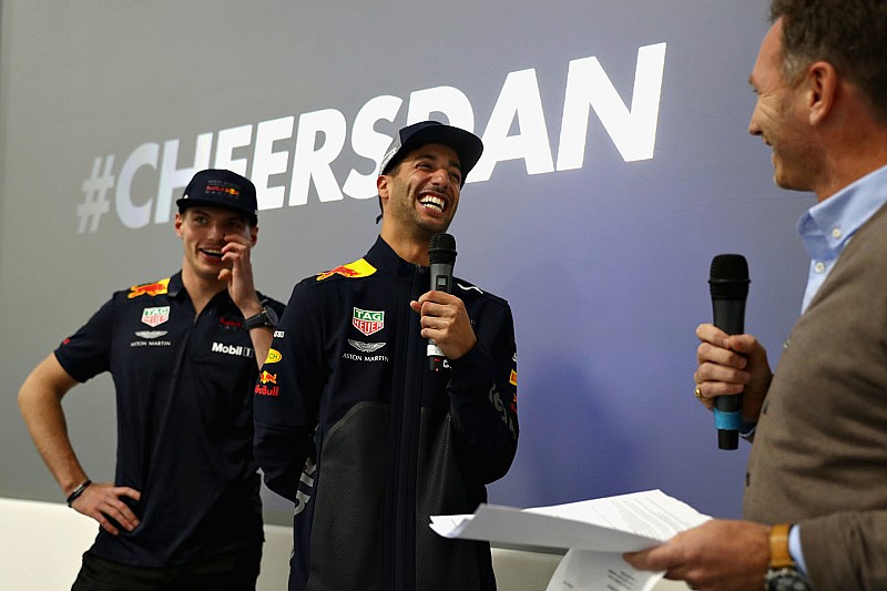 Il saluto di Ricciardo alla Red Bull: