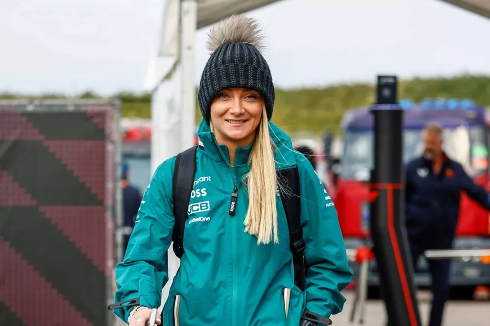Jessica Hawkins, Development Driver, Aston Martin F1 Team
