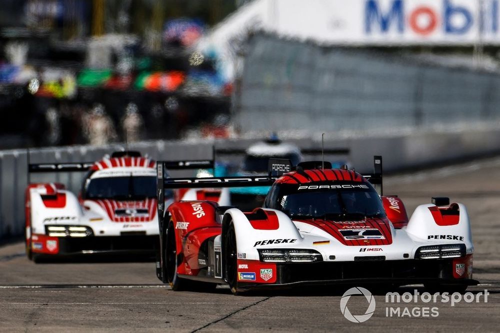 #7 Porsche Penske Motorsport Porsche 963: Felipe Nasr, Nick Tandy, Laurens Vanthoor