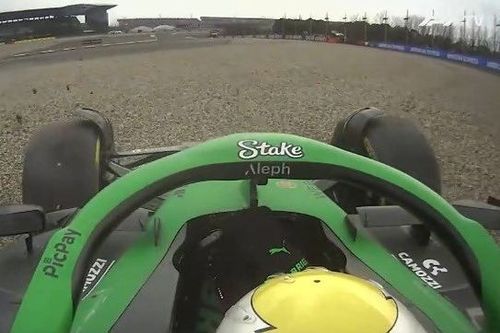 VÍDEO F1: Bortoleto roda após largada e faz pit na volta 1 do GP da China