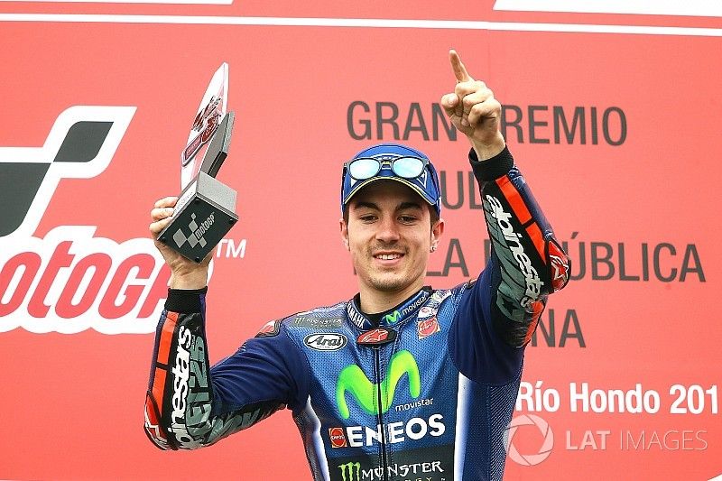 Podio: Maverick Viñales, Yamaha Factory Racing