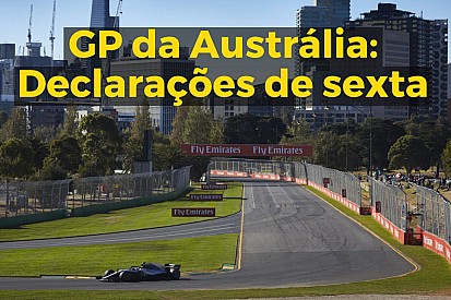 VÍDEO: As declarações dos pilotos após a sexta na Austrália