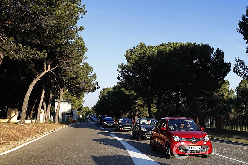 French GP traffic arrangements