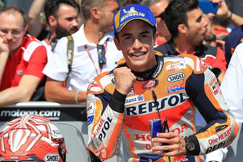 Pole sitter Marc Marquez, Repsol Honda Team