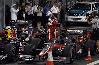Alonso: "En 2010 y 2012 éramos campeones a 10 vueltas del final"